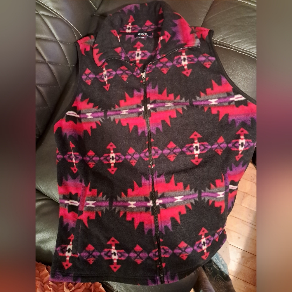 Chaps by Ralph Lauren Aztec Fleece Vest